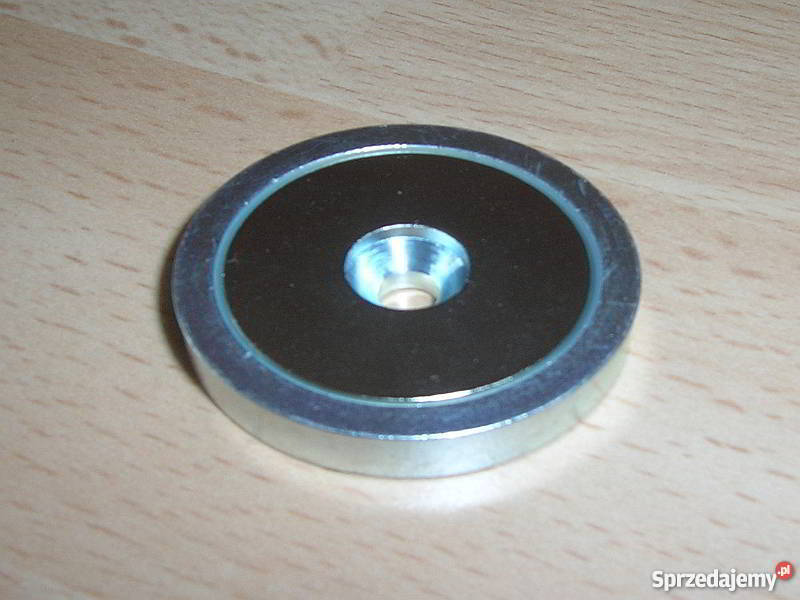 magnes neodymowy stały obudstal śred25mm 160N Wyszków
