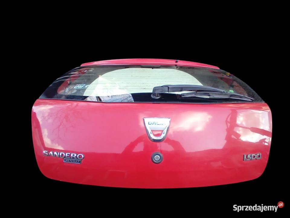 Klapa bagażnika tylna klapa Dacia Sandero 1 Nowa Sól