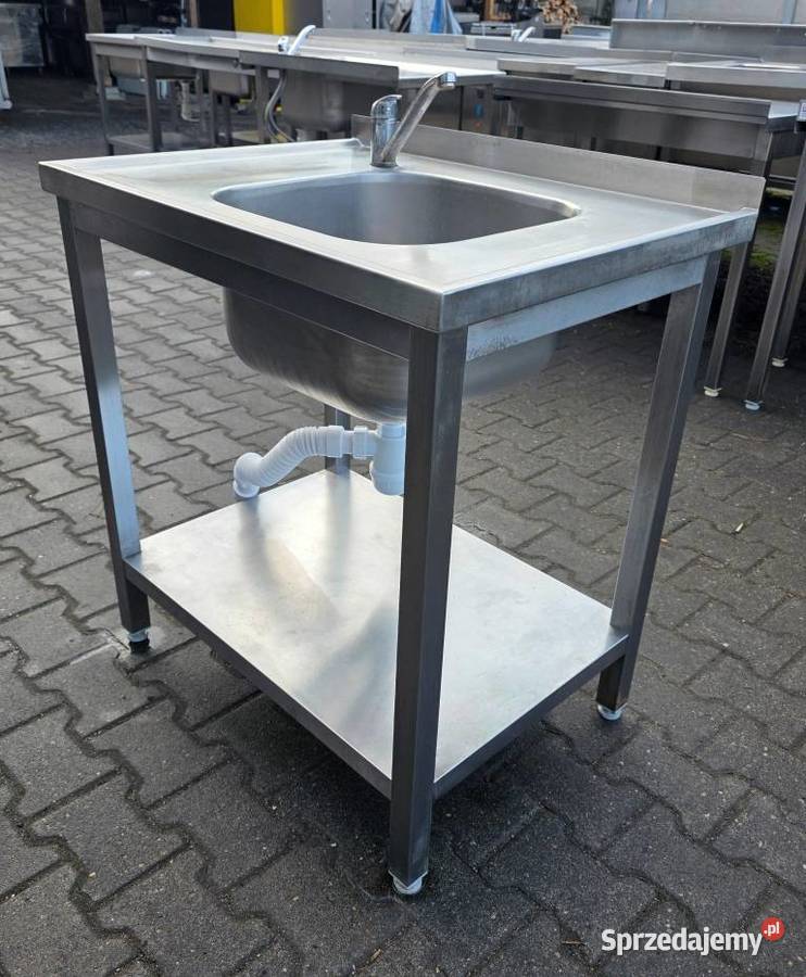 Zlew Basen 1 Komorowy z Półką 806085 M1374 N Nowe Skalmierzyce sprzedam