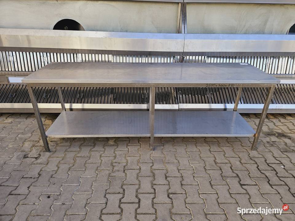 Stół roboczy 250x70x85 Gastronomia wielkopolskie Krotoszyn