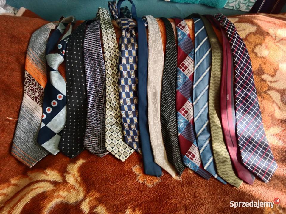 ZESTAW 14 Krawatów VINTAGE Lata 90 Ruda Śląska
