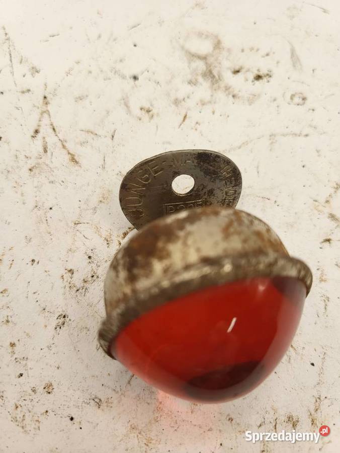 ODBLASK KOCIE OKO SZKLANE STARE SYGNOWANE OPEL Rybnik