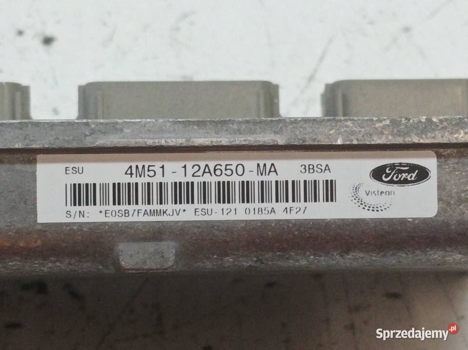 STEROWNIK SILNIKA 4M5112A650MA 18 B 125 Ford