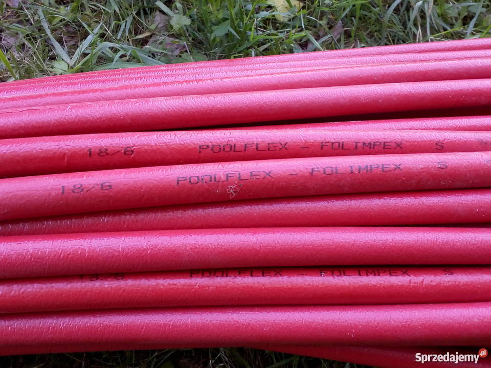 Otulina do rur POOLFLEXFOLIMPEX 186 2m czerwona Wrocław