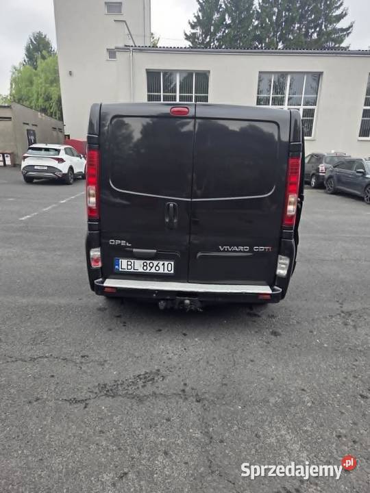 Samochód Opel Vivaro 25 147 Czarny LONG lubelskie Lublin
