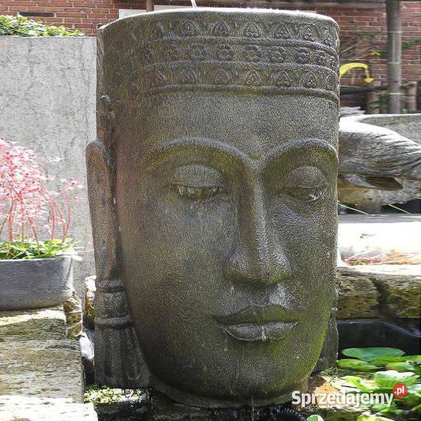 Fontanna Budda buddha fontanna Twarz Buddy Architektura ogrodowa Warszawa