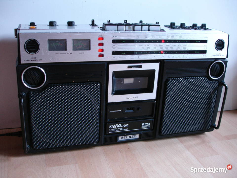 Radiomagnetofon SANWA 7065 Radioodtwarzacze