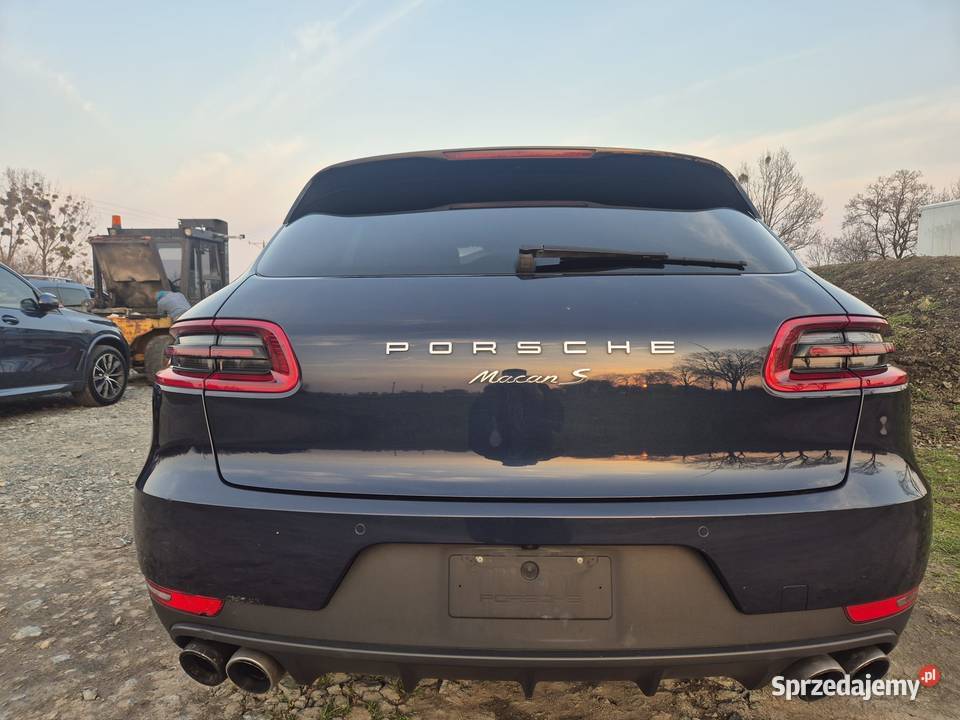 Porsche Macan S 30 2015 delikatnie uszkodzony na 181000km Żórawina