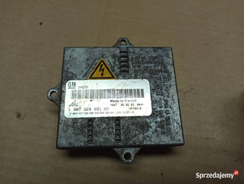Opel Astra G Zafira A Vectra Przetwornica xenon Oświetlenie dolnośląskie Bolesławiec