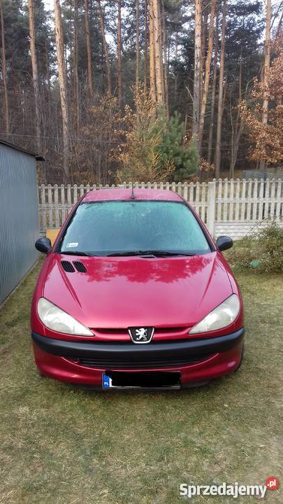 Sprzedam Peugeot 206 kol bordowy 2002 r benlpg garażowany małopolskie Myślachowice sprzedam