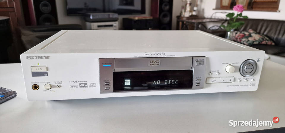 CD DVD odtwarzacz SONY DVP S725D 725 DVD CD Elektronika wielkopolskie Międzychód