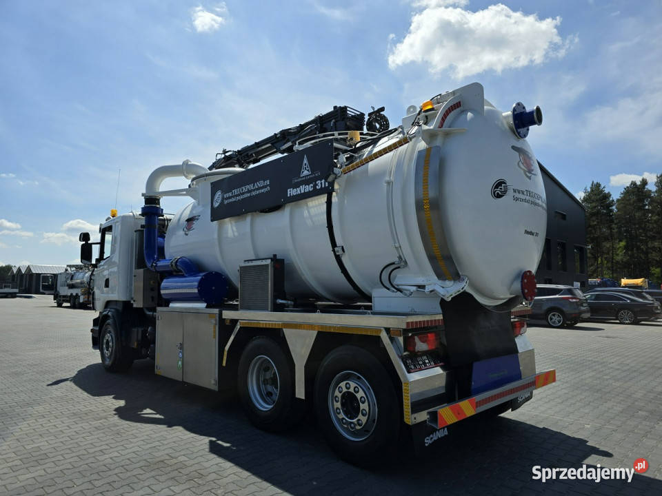 Scania Larsen FlexVac 311 Ładowarka próżniowa Rok produkcji 2008 Samochody ciężarowe świętokrzyskie Daleszyce