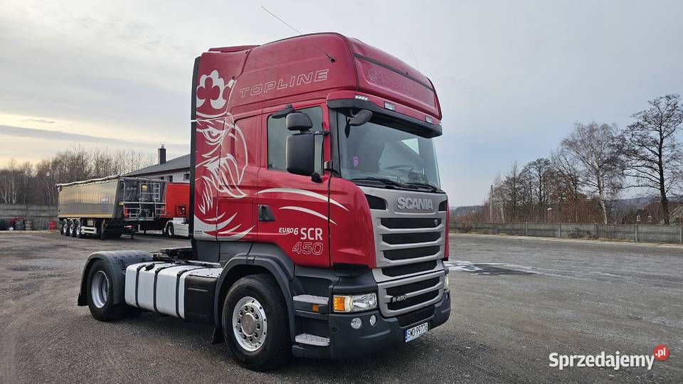 SCANIA R 450 bez EGR Klima postojowa regulowane zawieszenie Wodzisław Śląski