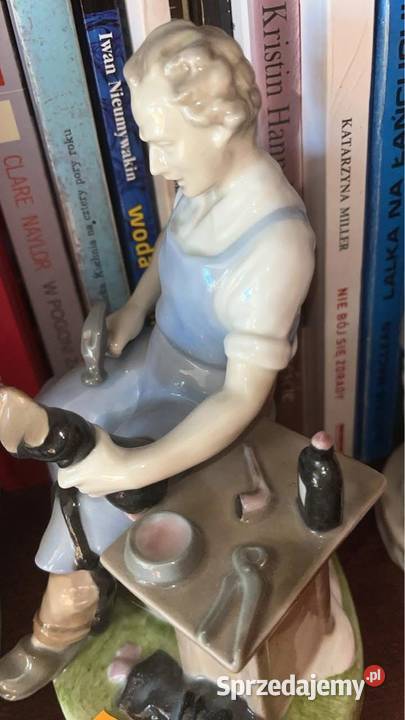 Figurka Szewc Carl Scheidig KG Turyngia Gdańsk