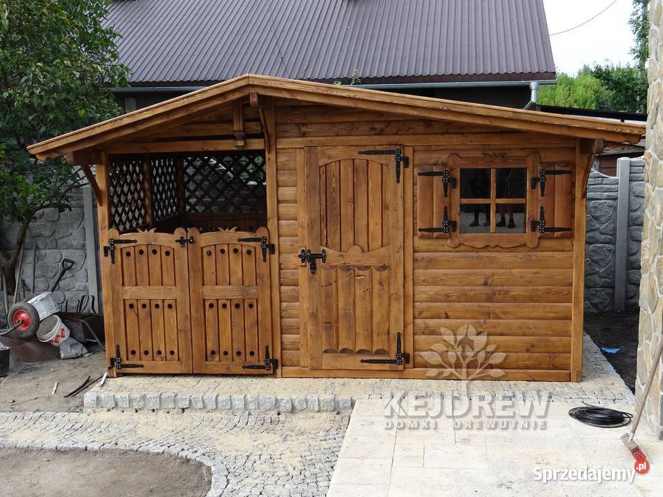 Drewutnia na drewno wiata na drewno zadaszenie Piła Pierwsza