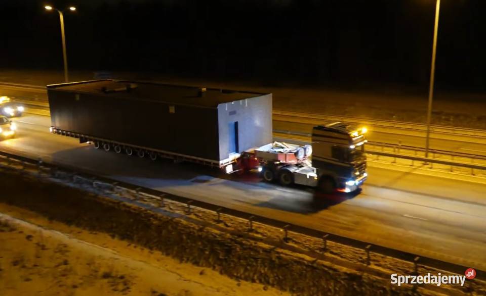 Transport domków mobilnych i domów modułowych