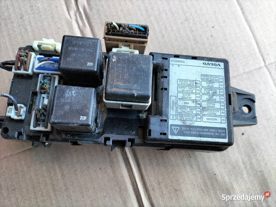 Volvo V40 S40 SKRZYNKA BSI BEZPIECZNIKÓW osobowe Kamień-Kolonia
