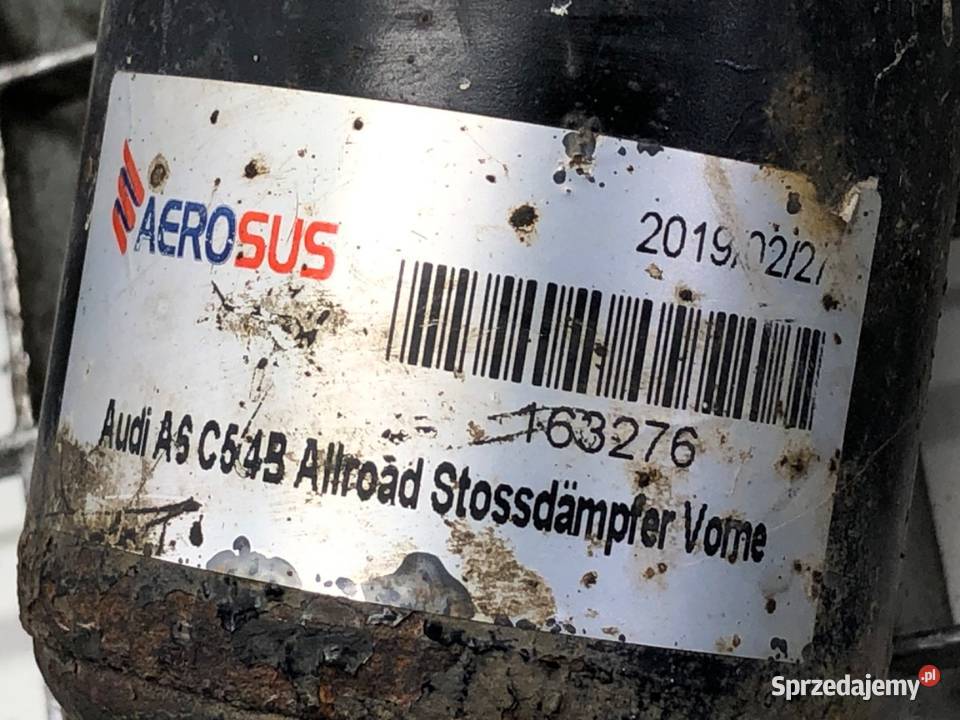 AMORTYZATOR LEWY PRZÓD AUDI A6 C5 27 Kombi 0005 Zawieszenie i amortyzacja