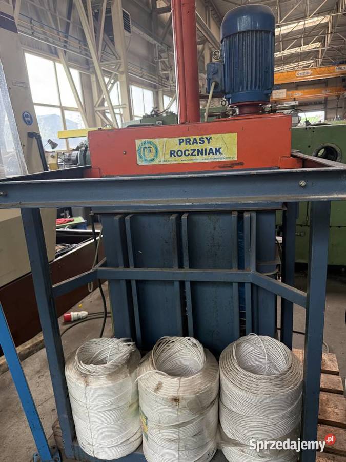 Belownica prasa do makulatury Roczniak PR8M Tarnowskie Góry sprzedam