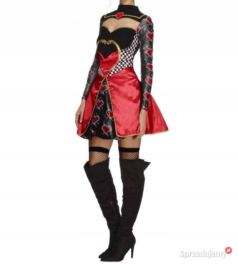 Strój Królowej Serce Kostium Sexy Kier Zamość