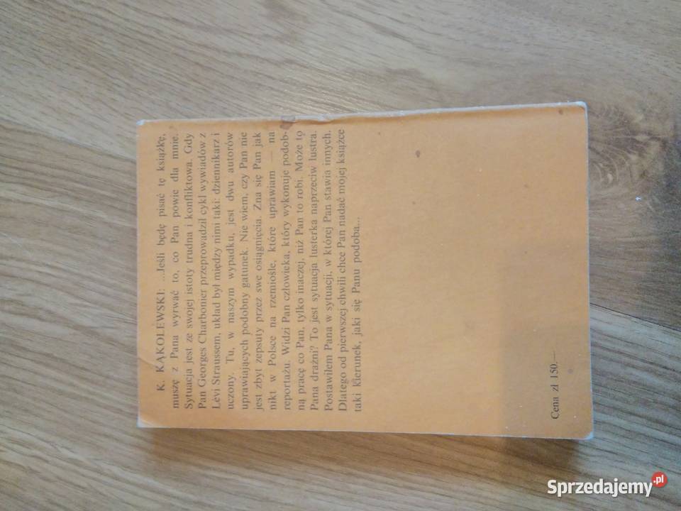 Krzysztof Kąkolewski Wańkowicz krzepi Sandomierz sprzedam
