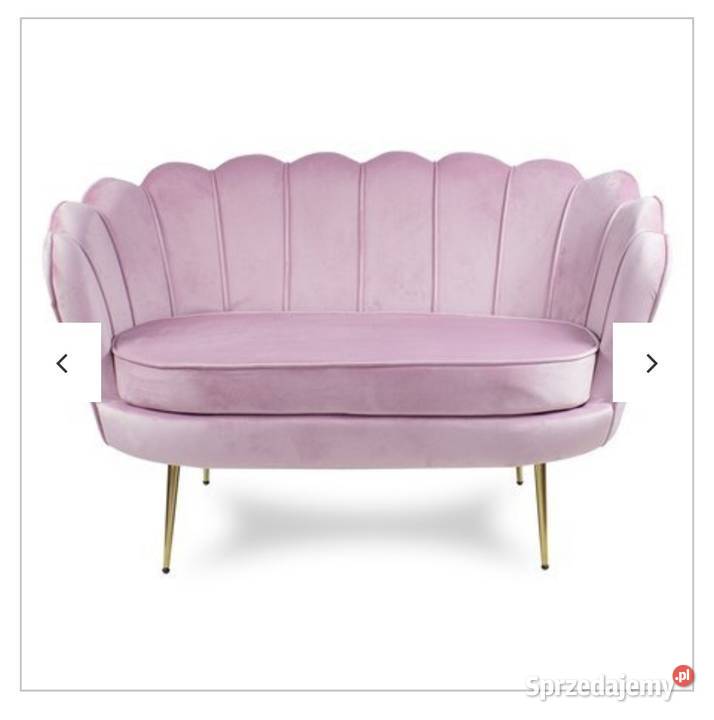 Różowa sofa kanapa Glamour Darmowa dostawa Promocja