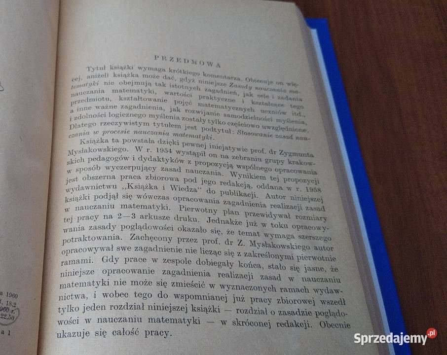 Zasady nauczania matematyki Franciszek Urbańczyk
