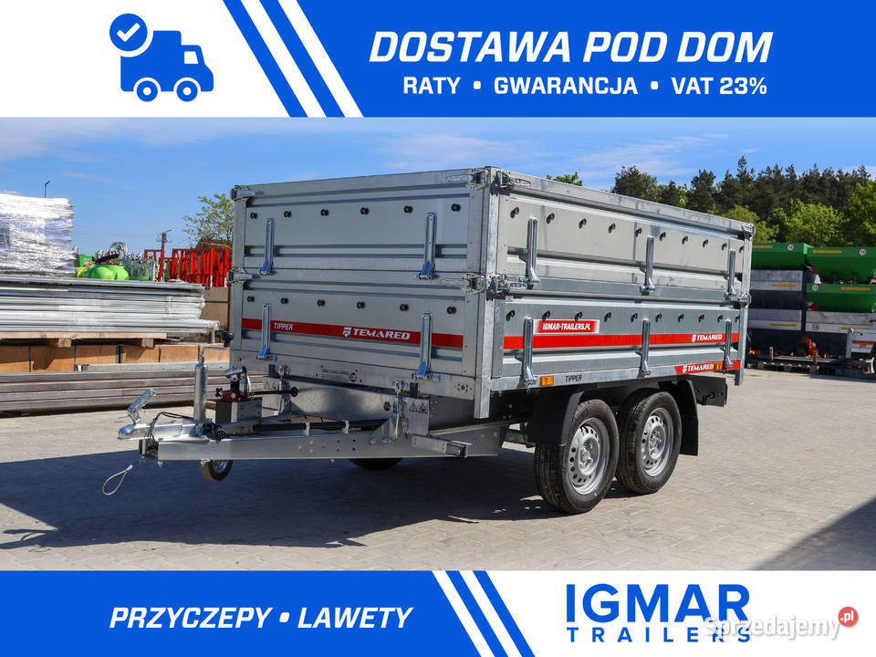 Przyczepa TEMARED TIPPER 25152 075T wywrotka wywrotki Cegielsko