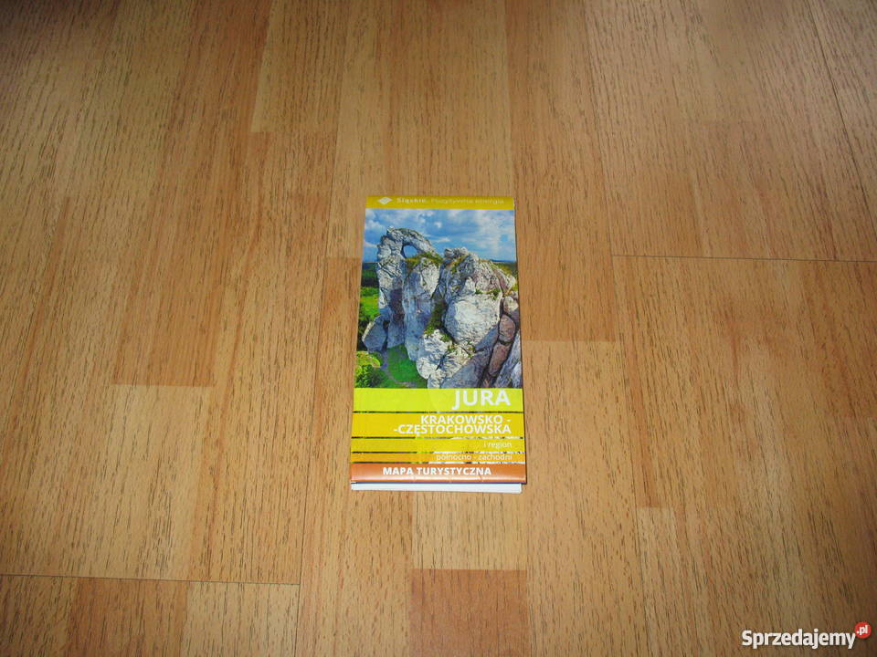 Jura Krakowsko Częstochowska mapa turystyczna Chorzów