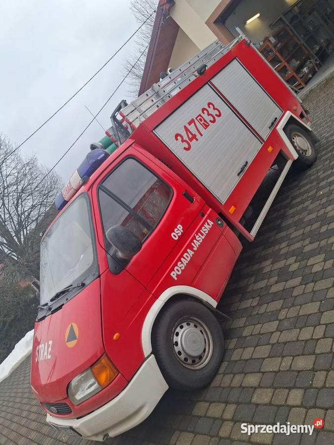 Ford Transit Pożarniczy do OSP nieuszkodzony Wola Niżna