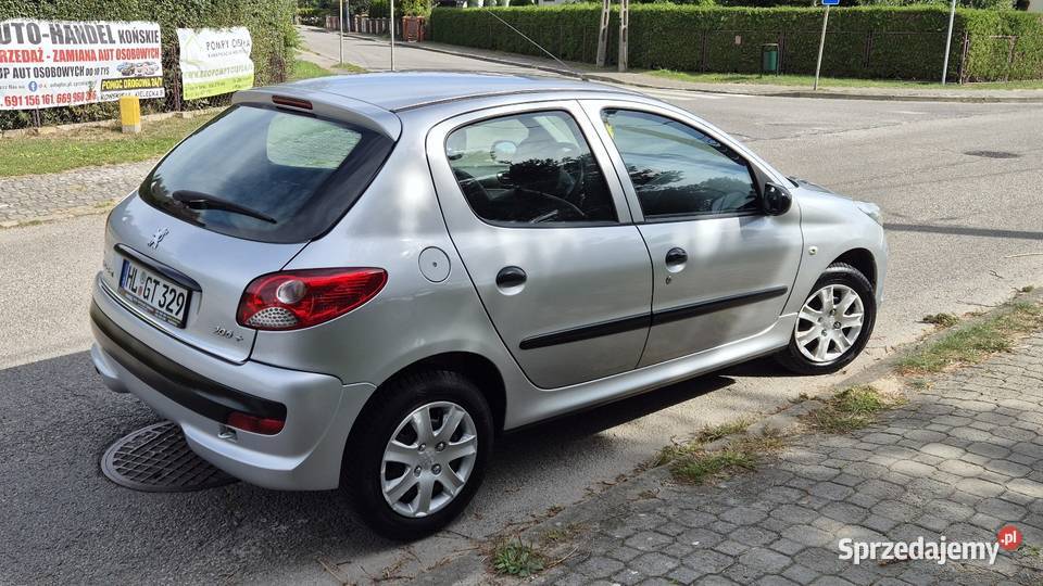 PEUGEOT 206 11B OPŁACONY Z NIEMIEC KLIMA nieuszkodzony sprzedam