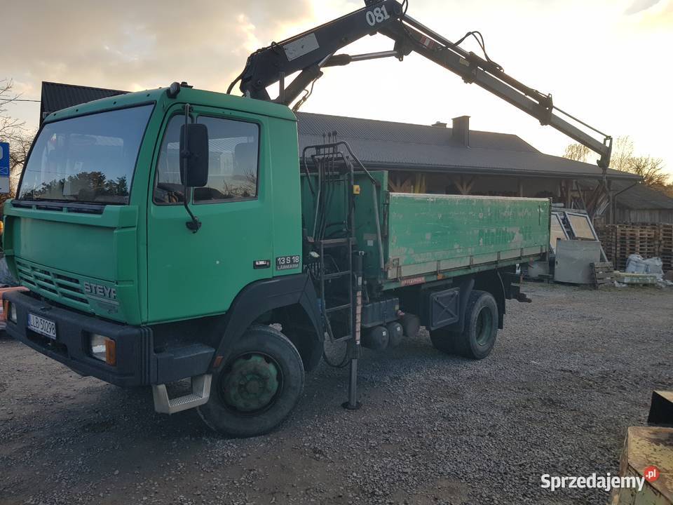 Man Steyr 13s18 Hds wywrotka Rozkopaczew