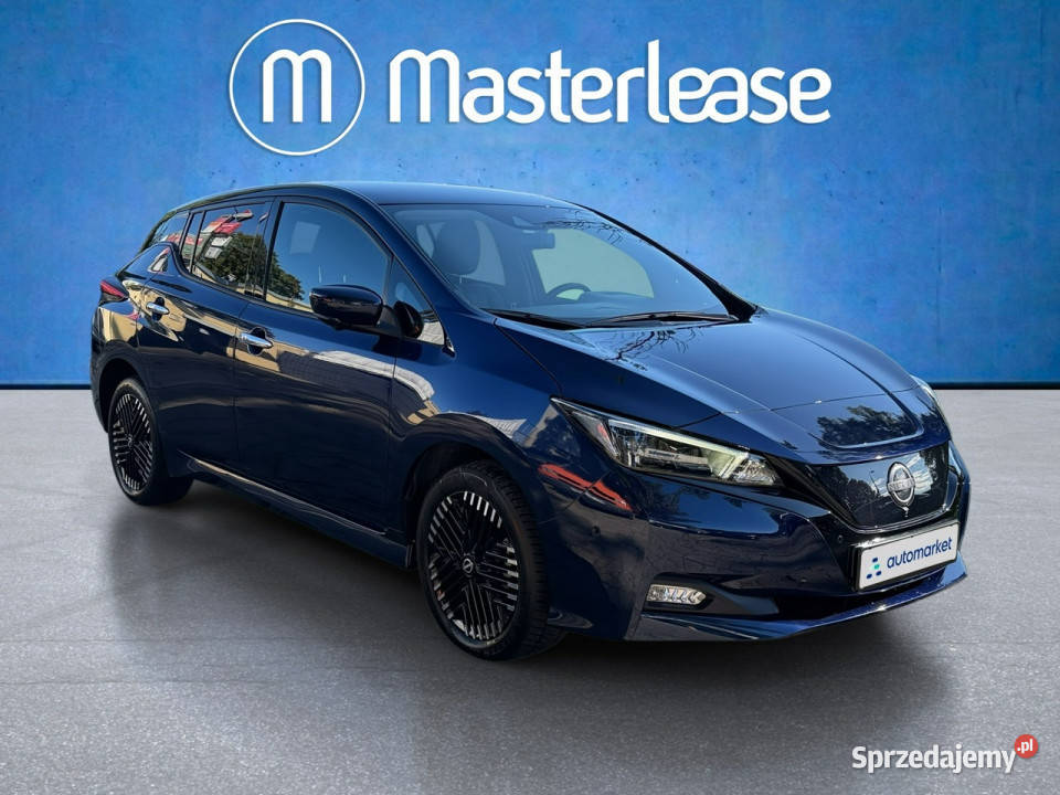 Nissan Leaf 62kWh Tekna Z polskiego salonu wspomaganie kierownicy Warszawa