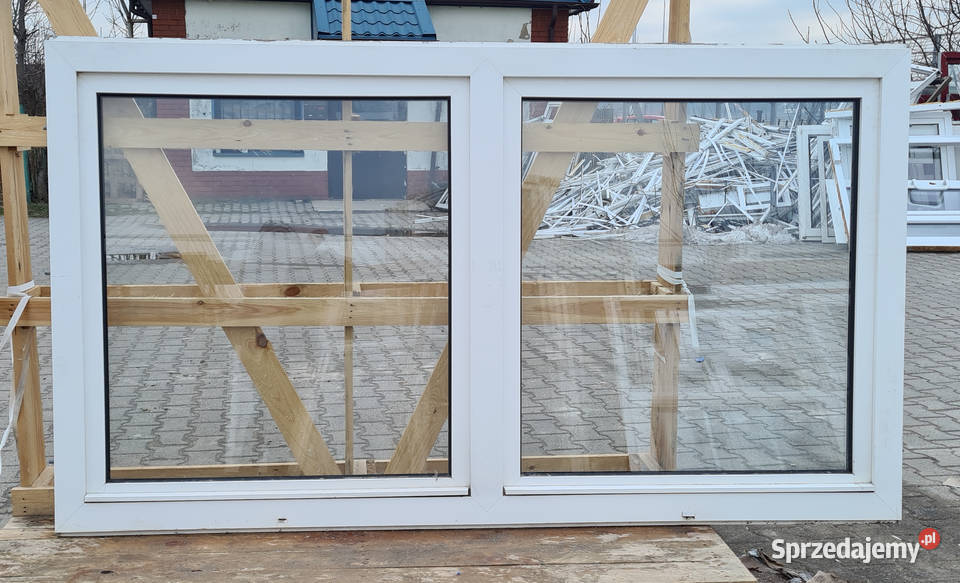 OKNO KacprzaK 238X135 OKNA Używane Plastikowe Lublin