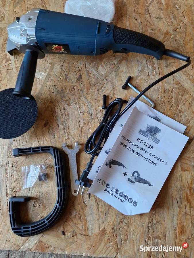 Szlifierka Polerka KĄTOWA 3050W 125mm Bull Tech Pozostałe