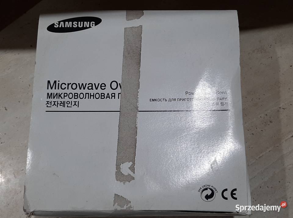 Mikrofala Samsung pudełko na parę Myślenice