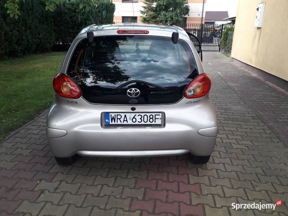 TOYOTA AYGO 10VV T Klima 5 d sprowadzony mazowieckie Iłża sprzedam