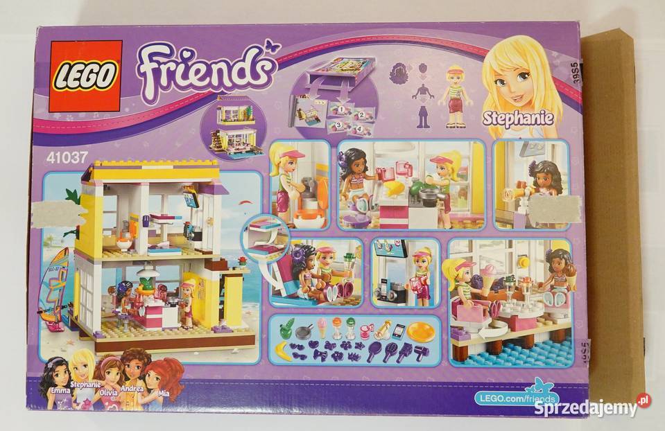 LEGO Friends Letni domek na plaży 41037 zestaw z Klocki Gdynia sprzedam