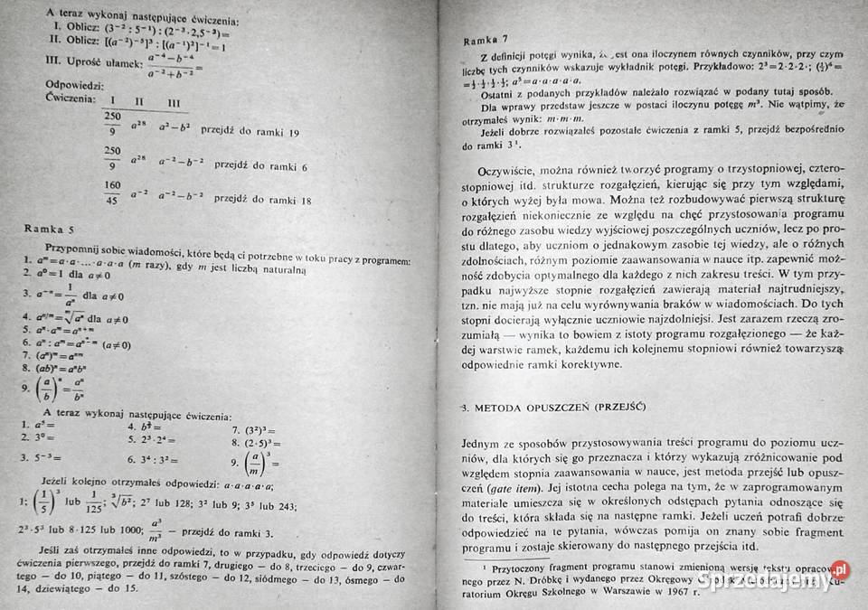 Metody programowania dydaktycznego Czesław lubelskie Chełm sprzedam