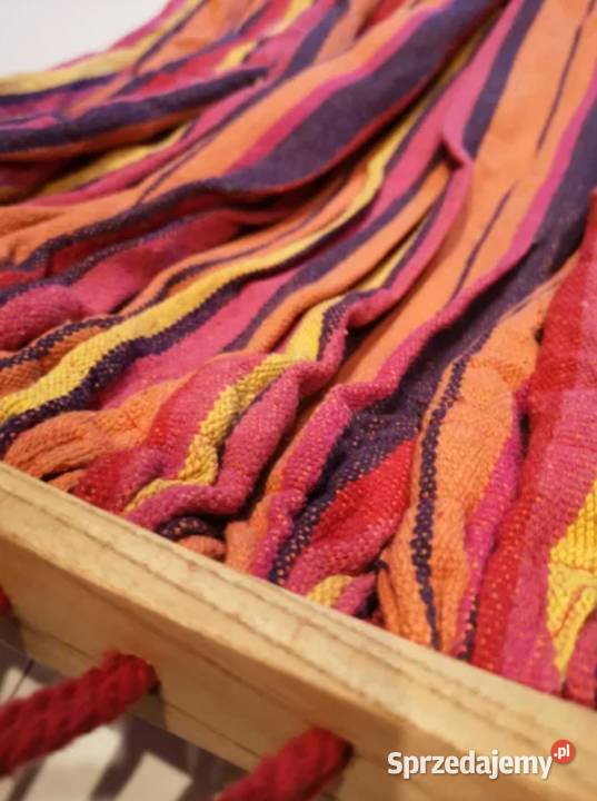 Hamak kolorowy RAINBOW prod Brazylia Mława