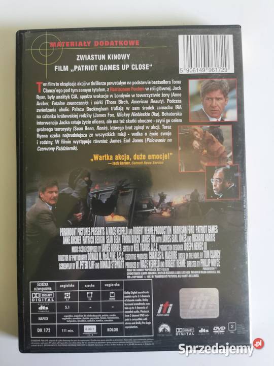 Czas Patriotów DVD Kraków