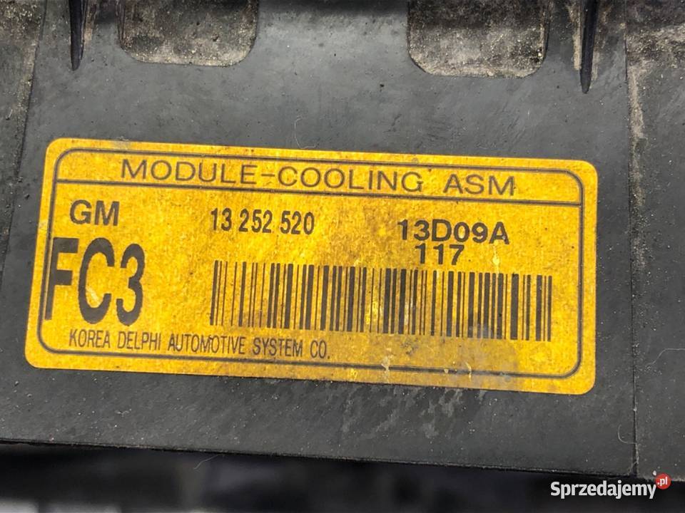 WENTYLATOR CHŁODNICY CHEVROLET ORLANDO 18 141