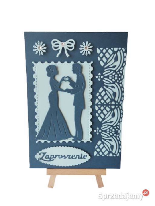 Zaproszenia Ślub Para Młoda Ręce Z Sercem B6 Poznań