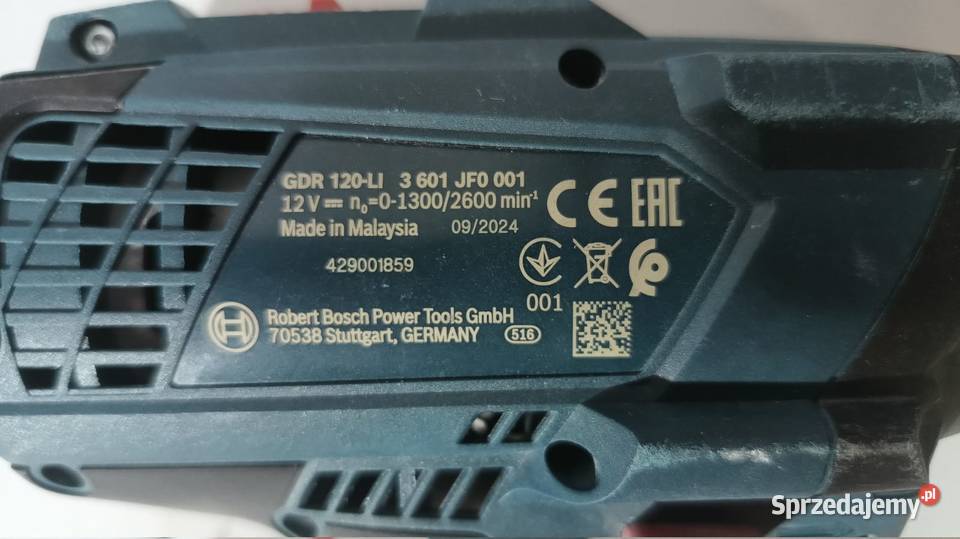 Zakrętarka udarowa BOSCH Professional GDR 120LI Katowice