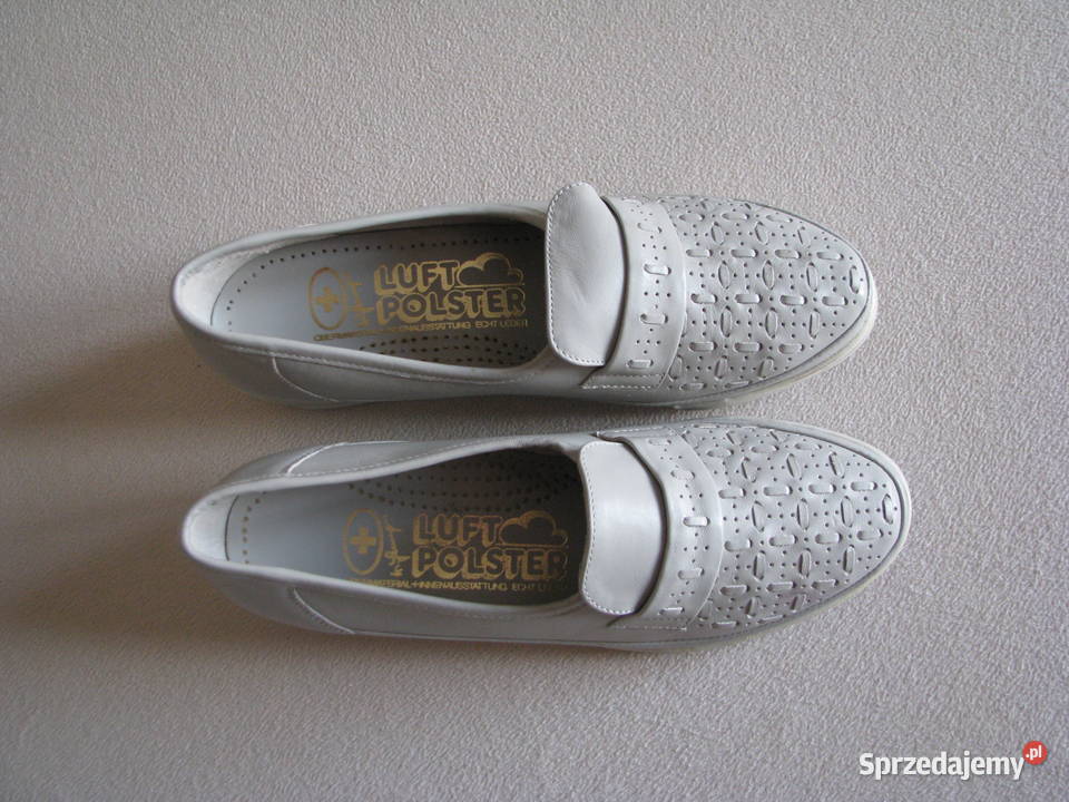 Wygodne buty damskie 38 skóra naturalna Półbuty Brzegi sprzedam