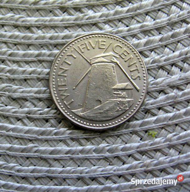 Barbados 25 Cent 1980r Kalisz