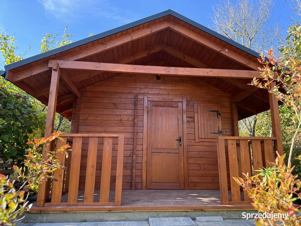 DREWNIANY DOMEK DZIAŁKOWY AGAWA OGRODOWY Z Rzeszów