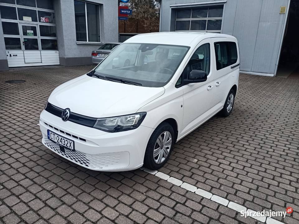 VW Caddy salon bezwypadkowy pełny VAT Brodnica