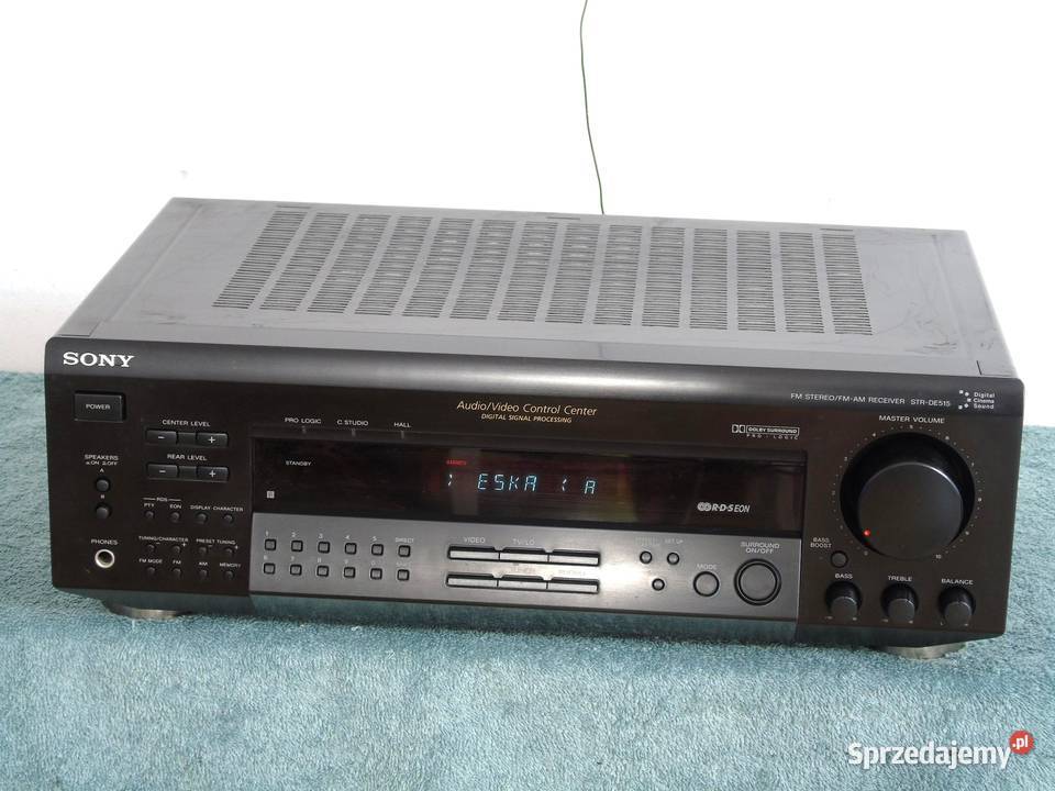 Amplituner Sony STRDE515 RDS sprawny i mocny Jasło