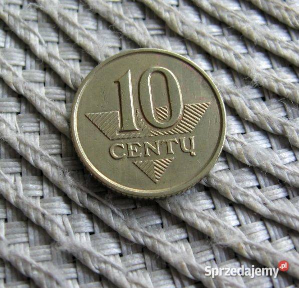 Litwa 10 Cent 1997r Kalisz